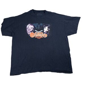 Heart Love Alive Tour 2019 Band T-Shirt Mens XXL Black Excellent Graphic Tee